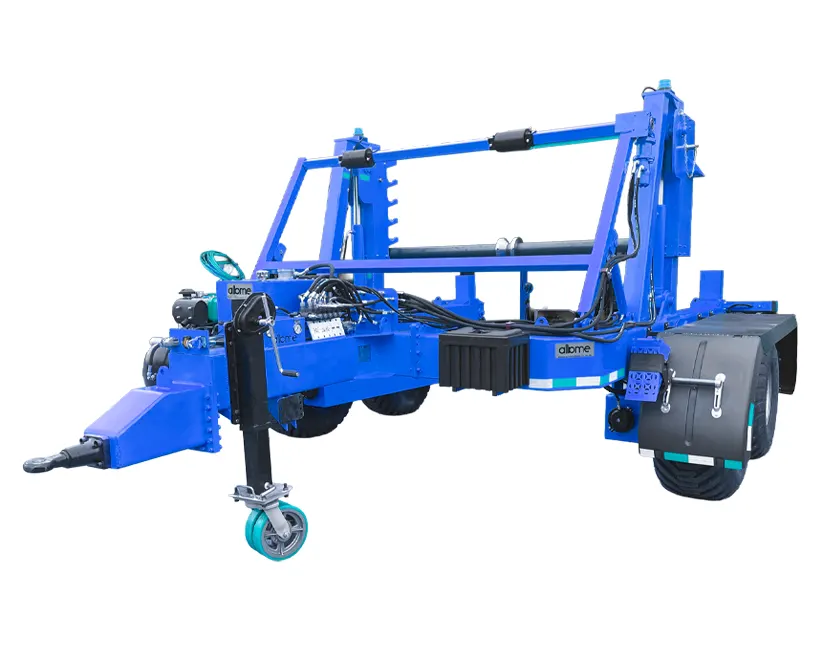Full Hydraulic Cable Reel Trailer 30 Ton cable reel trailer
